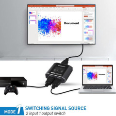 Simplecom CM302V2 Bi-Directional 2 Way HDMI 2.1 Switch Selector 8K