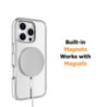 Ultimake Shockproof Transparent Magsafe Cover Case for iPhone 16 Plus 