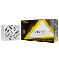 Seasonic 1000W Focus GX-1000 V4 WHITE Fully-Modular 80 PLUS Gold ATX3.1/PCIe 5.1 PSU