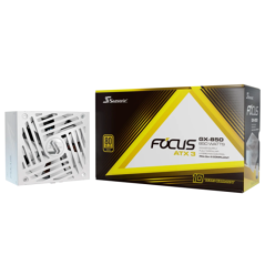 Seasonic 850W Focus GX-850 V4 WHITE Fully-Modular 80 PLUS Gold ATX3.1/PCIe 5.1 PSU