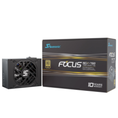 Seasonic FOCUS SGX-750 (2021) 750W Modular 80 Plus Gold PSU 