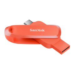 SanDisk 128GB Phone Dual Drive USB3.2 Type C+A Nasturium Orange (SDDDC6-128G-G46NO)