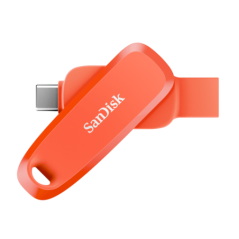 SanDisk 256GB Phone Dual Drive USB3.2 Type C+A Nasturium Orange (SDDDC6-256G-G46NO)