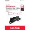 SanDisk 128GB Phone Dual Drive USB3.2 Type C+A Yellow Daffodil (SDDDC6-128G-G46YD)
