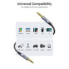 UGREEN 20785 3.5mm Braided 4-Pole Audio Cable Male to Male 3m