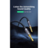 UGREEN 20785 3.5mm Braided 4-Pole Audio Cable Male to Male 3m