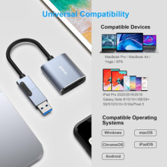 BENFEI USB Type-C/Type-A to SD TF Card Reader