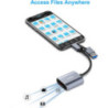 BENFEI USB Type-C/Type-A to SD TF Card Reader