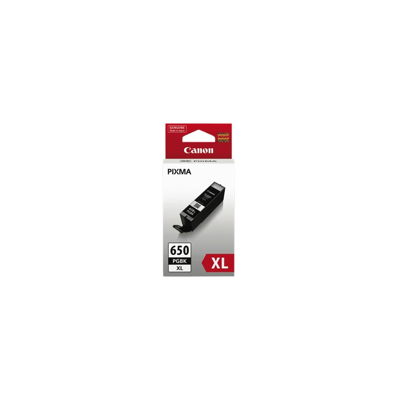 PGI650XLBK PIGMENT BLACK EXTRA LARGE INK TANK