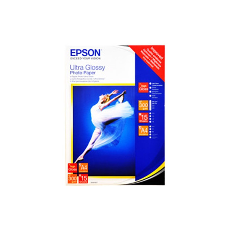 ULTRA GLOSSY PHOTO PAPER A4 15 SHEETS