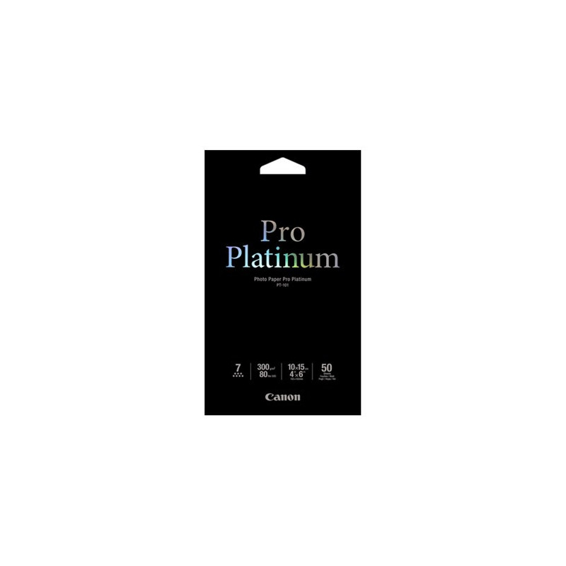 50 SHEETS 4X6 300 GSM PHOTO PAPER PRO PLATINUM