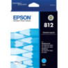 812 STD CAP DURABRITE ULTRA CYAN INK SUITS WF-3820 WF-3825 4830 4835 7830 7840 7845