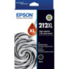 EPSON 212XL BLACK INK FOR XP-4100 XP-3105 XP-3100 XP- 2100 WF-2850 WF-2830 WF-2810