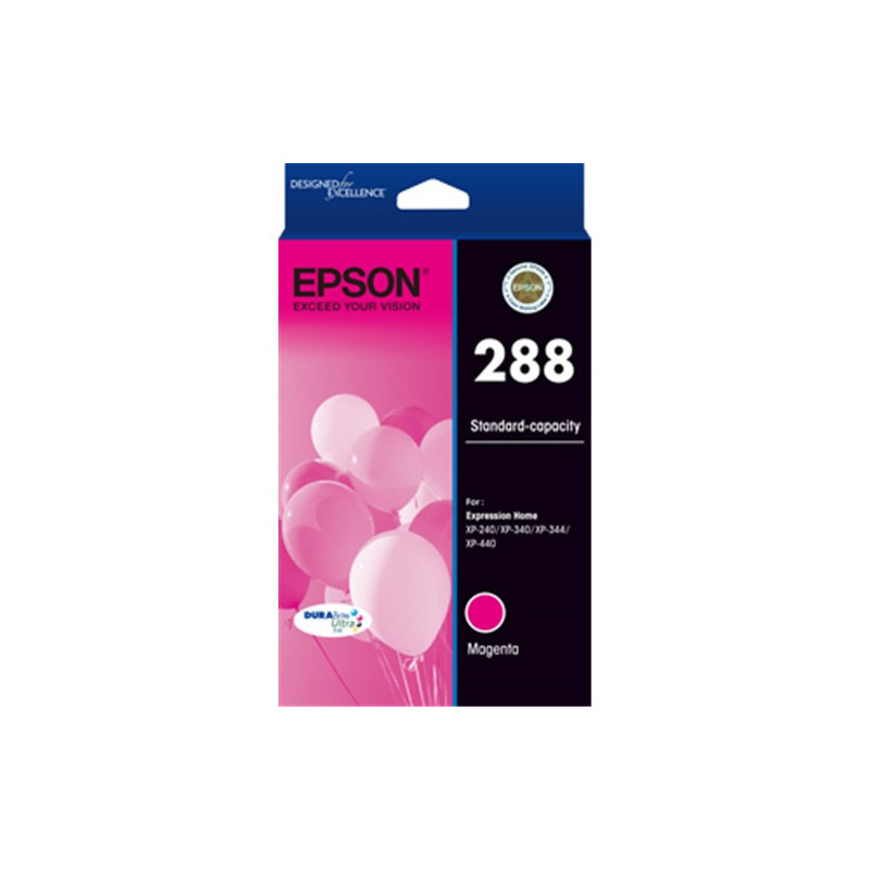 EPSON 288 STD DURABRITE ULTRA MAGENTA INK XP-240 / XP-340 / XP-344 / XP-440