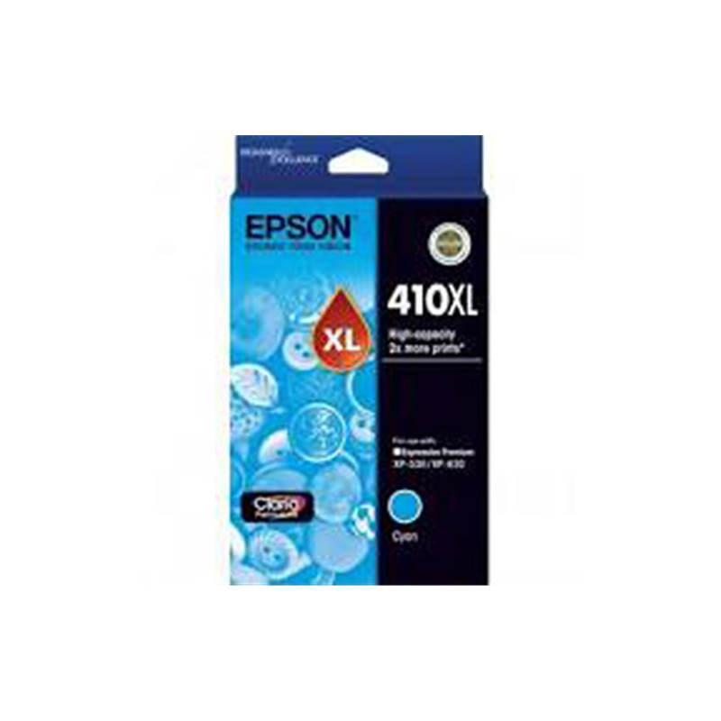 EPSON 410XL HIGH CAP CLARIA PREMIUM CYAN INK CART XP-530 XP-630