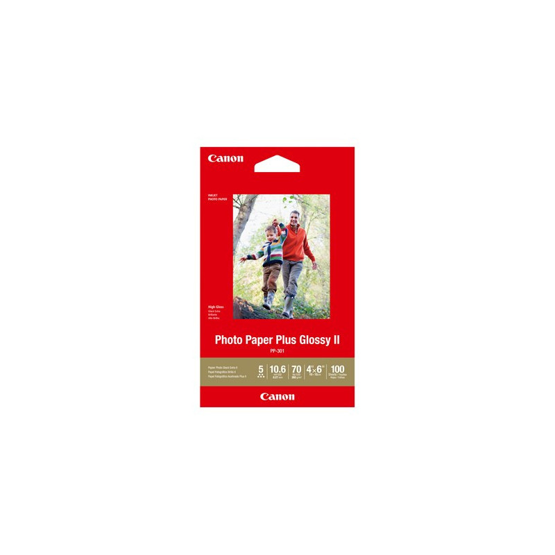 CANON PP3014X6-100 100 SHTS 260 GSM PHOTO PAPER PLUS GLOSSY II
