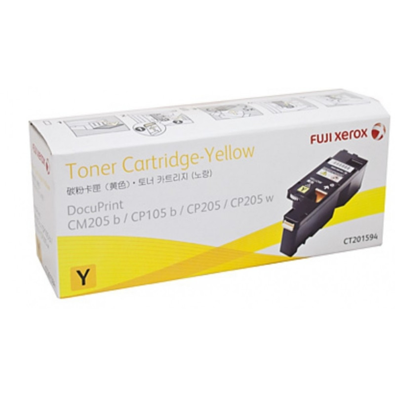 FXP CT201594 YELLOW TONER 1.4K FOR CP105 CP205 CP215 CM205 CM215