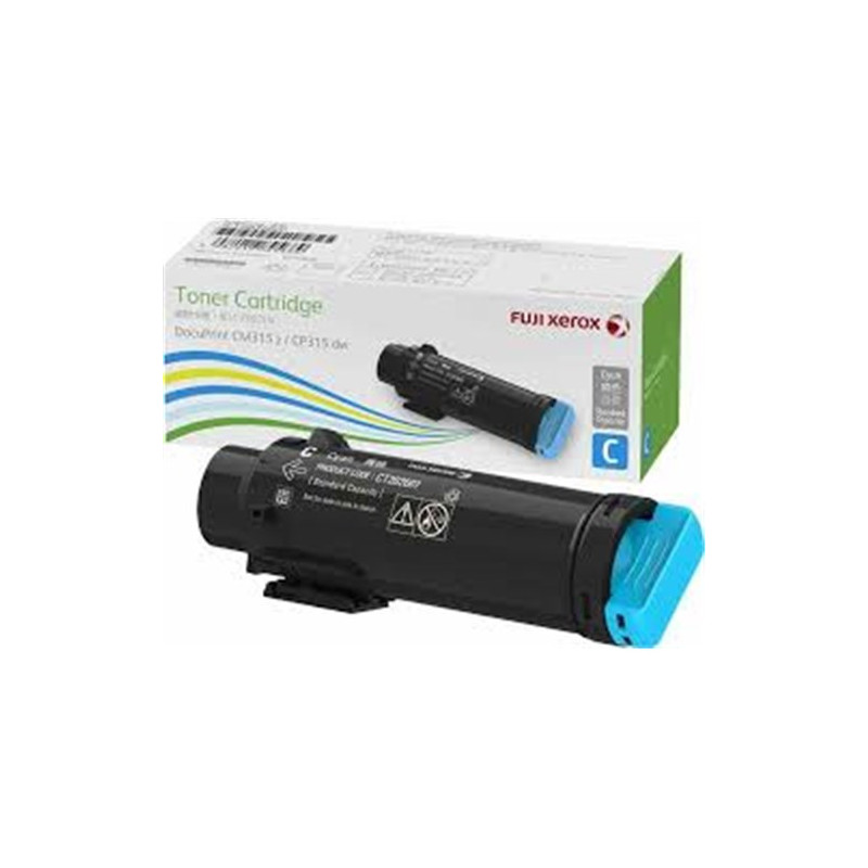 FUJI XEROX CT202607 STD CYAN TONER CARTRIDGE 3K DPCP315 DPCM315