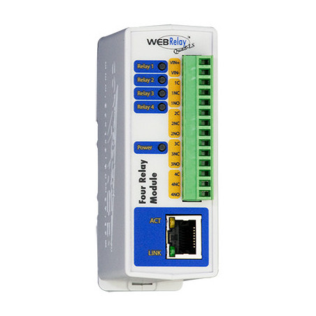 EXTERNAL IP RELAY 4X OUTPUTS POE