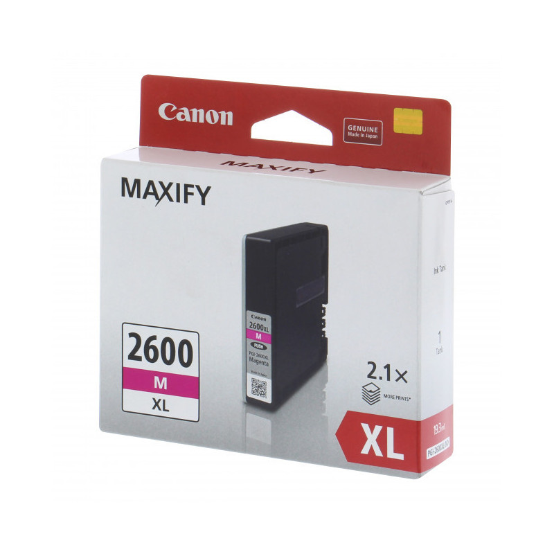 CANON PGI2600XL MAGENTA INK TANK 1500 PAGES