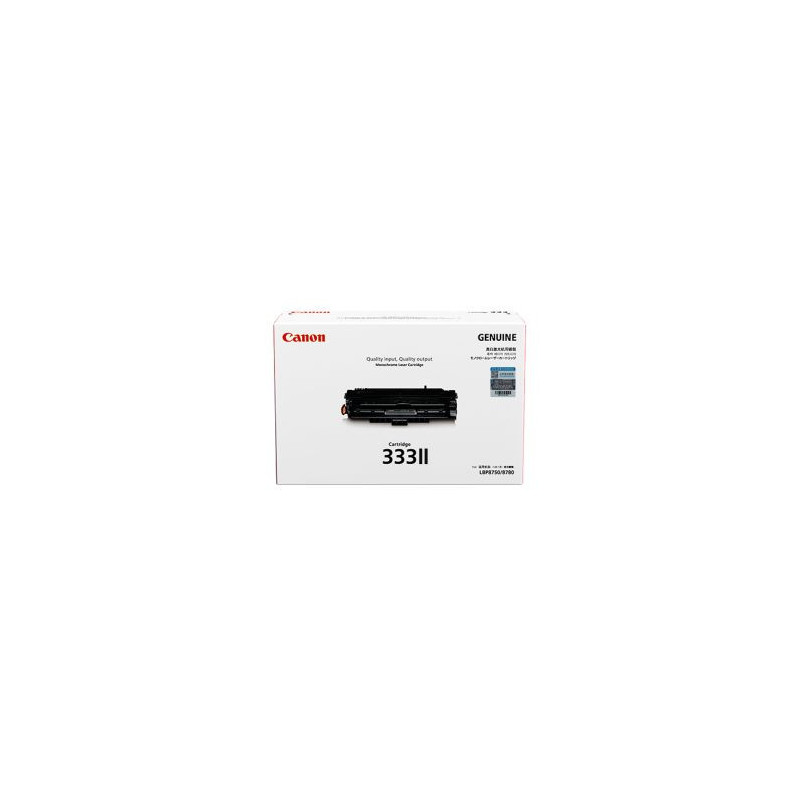 CANON CART333 HIGH BLACK TONER CARTRIDGE 17K TO SUIT LBP8780X