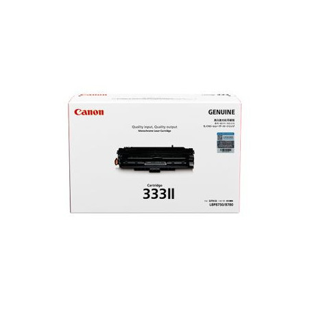 CANON CART333 HIGH BLACK TONER CARTRIDGE 17K TO SUIT LBP8780X
