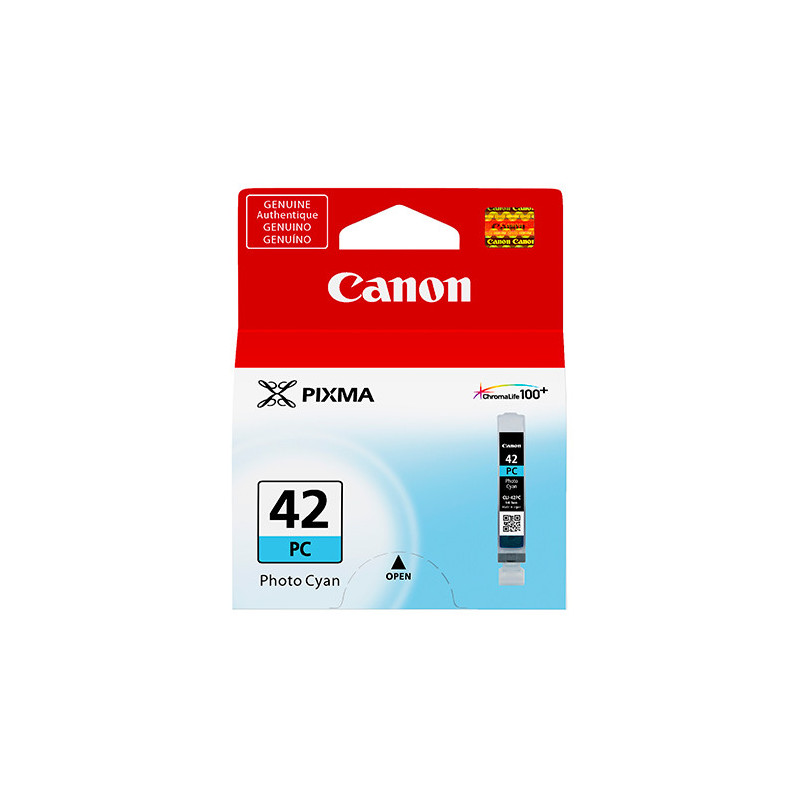 CLI-42PC PHOTO CYAN INK CARTRIDGE FOR PIXMA PRO-100