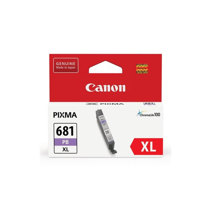 CANON CLI681XLPB PHOTO BLUE INK 500 PAGES FOR TR8160 TS9160