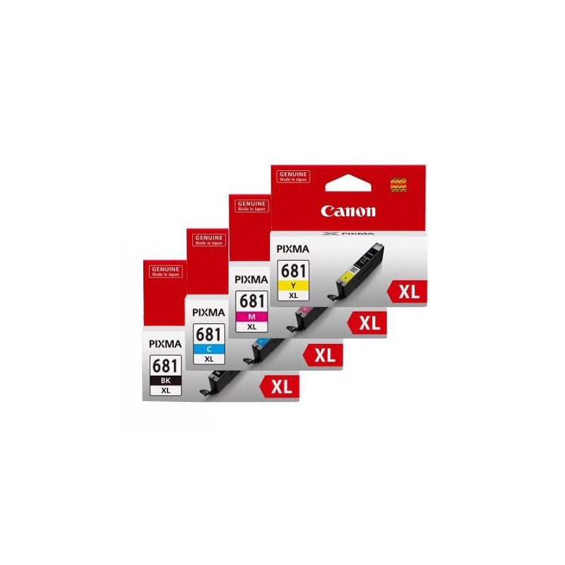 CANON CLI681XL VALUE PACK 1 X CLI681XL BK/C/M/Y