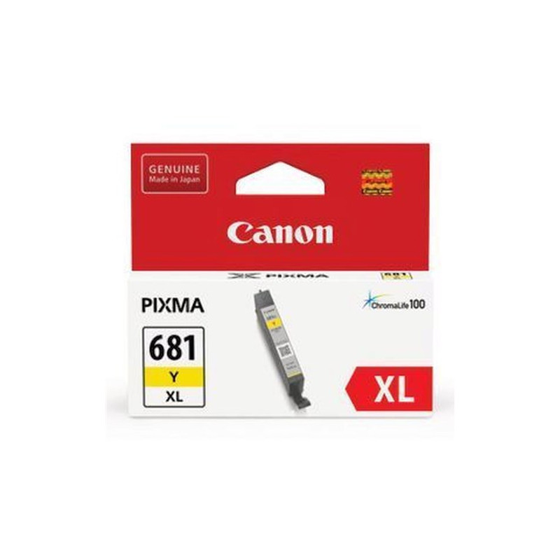 CANON CLI681XLY YELLOW INK 500 PAGES FOR TR7560 TR8560 TS6160 TS8160 TS9160