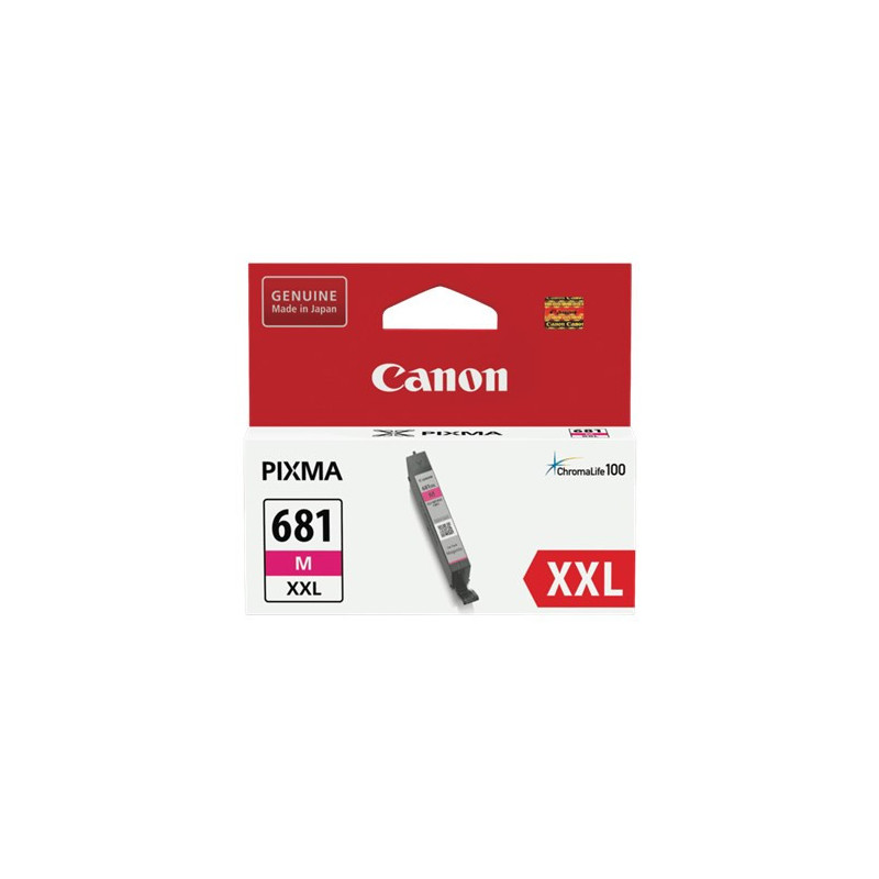 CANON CLI681XXLM MAGENTA INK TANK 800 PAGES FOR FOR TR7560 TR8560 TS6160 TS8160 TS9160