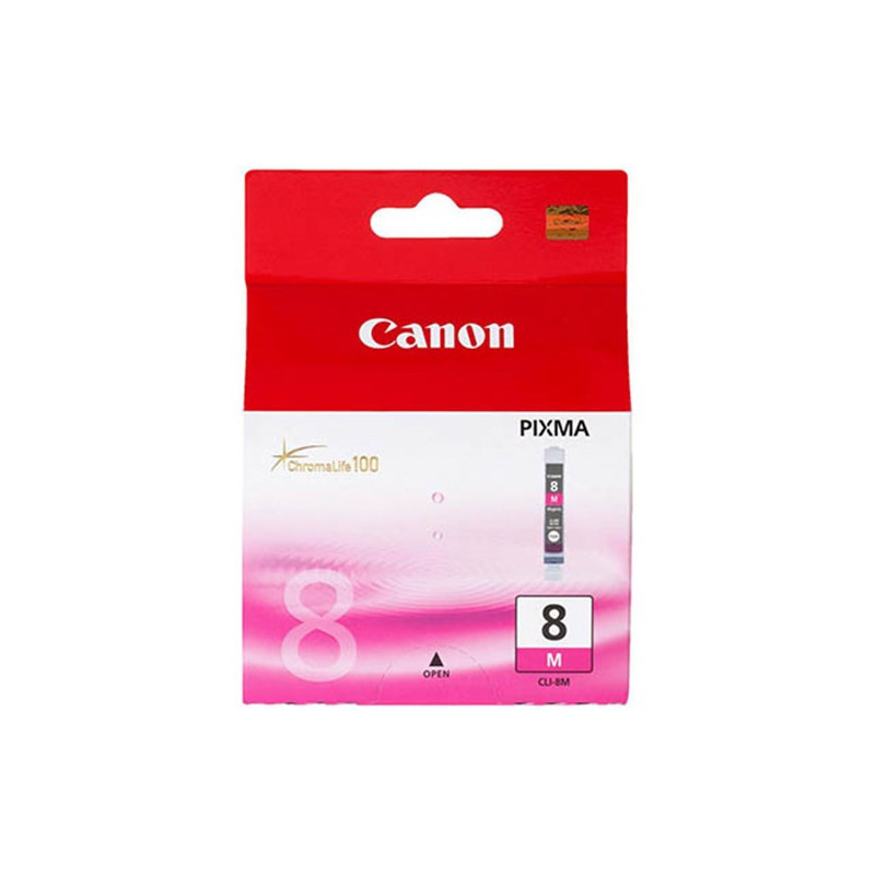 CLI8M MAGENTA INK CARTRIDGE IP4200430045005200 5300 MP500530600610800 810