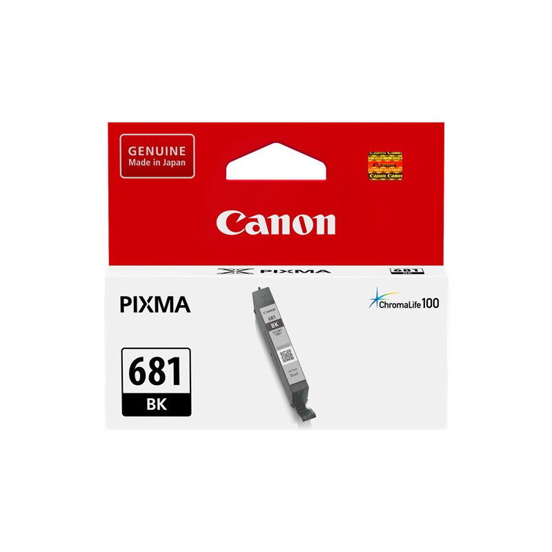 CANON CLI681BK BLACK INK TANK 250 PAGES FOR TR7560 TR8560 TS6160 TS8160 TS9160