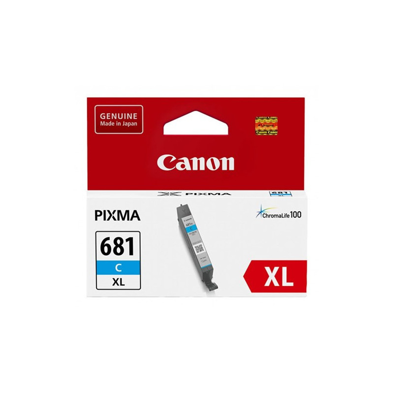 CANON CLI681XLC CYAN INK TANK 500 PAGES FOR TR7560 TR8560 TS6160 TS8160 TS9160