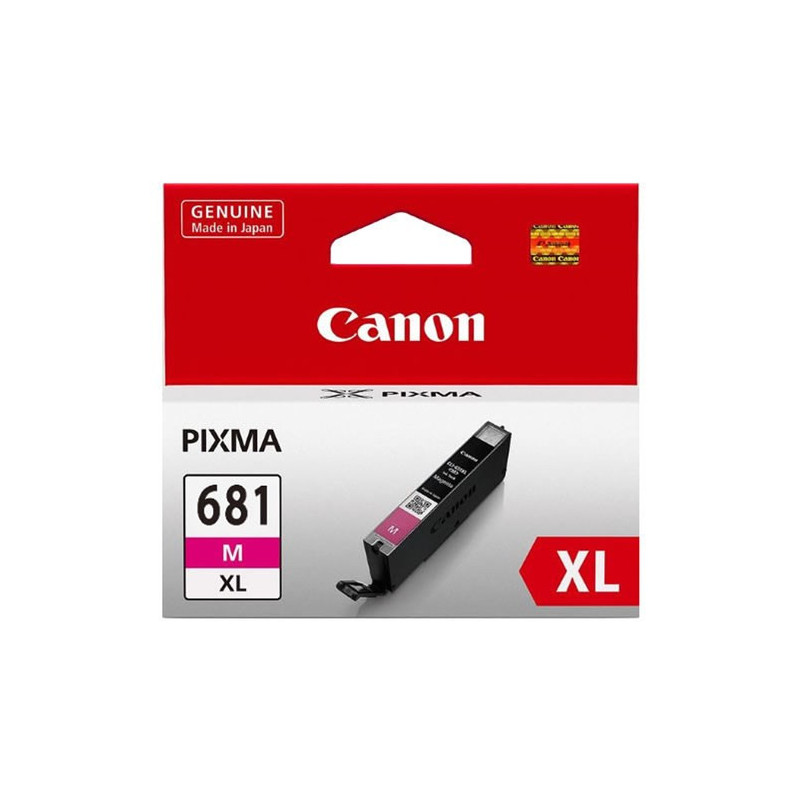 CANON CLI681XLM MAGENTA INK TANK 500 PAGES FOR TR7560 TR8560 TS6160 TS8160 TS9160