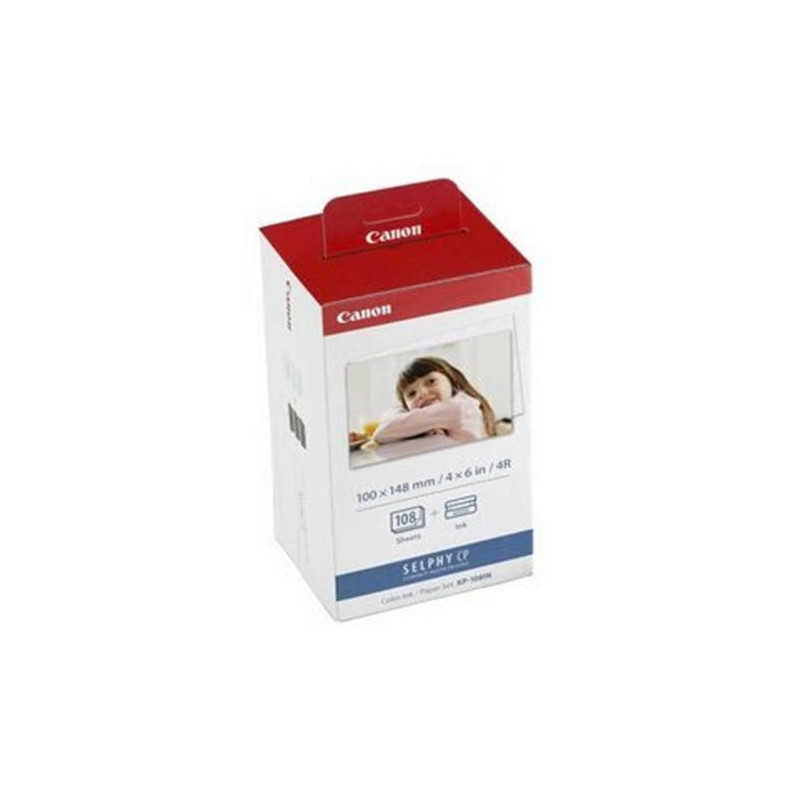 CANON INK & PAPER KP-108IN POSTCARD SIZE 148X100MM SUIT CP100