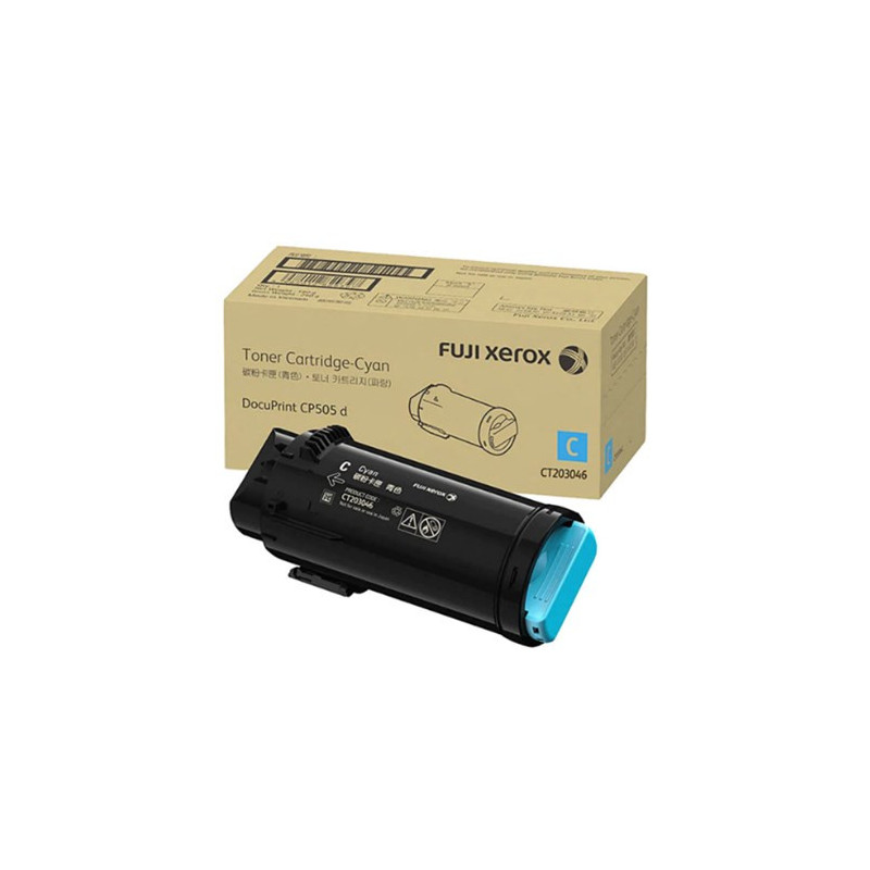 FUJI XEROX CT203046 CYAN HIGH YIELD TONER 11K FOR DPCP505D