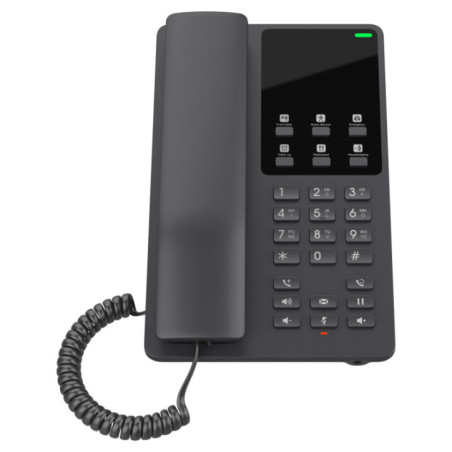 DESKTOP HOTEL PHONE - BLACK
