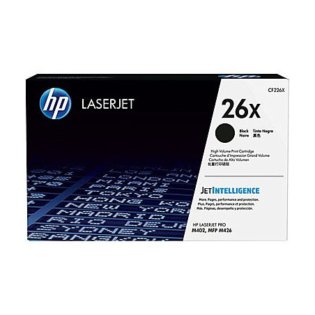 HP 26X BLACK LASERJET TONER CARTRIDGE 9K M402/M426