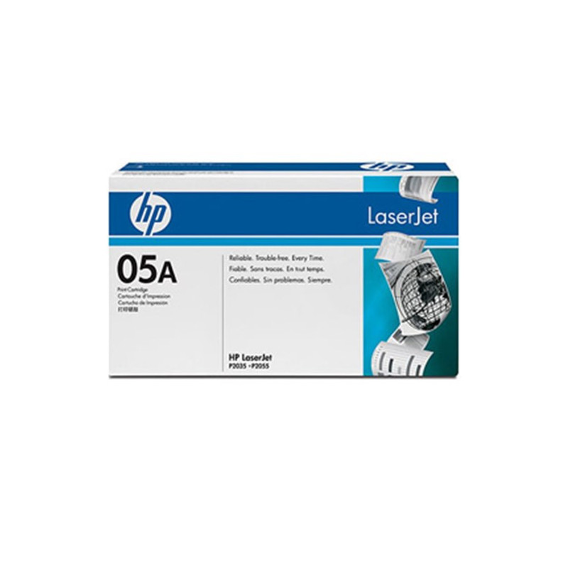 HP 05A BLACK TONER 2300 PAGE YIELD FOR LJ P2035 P2055