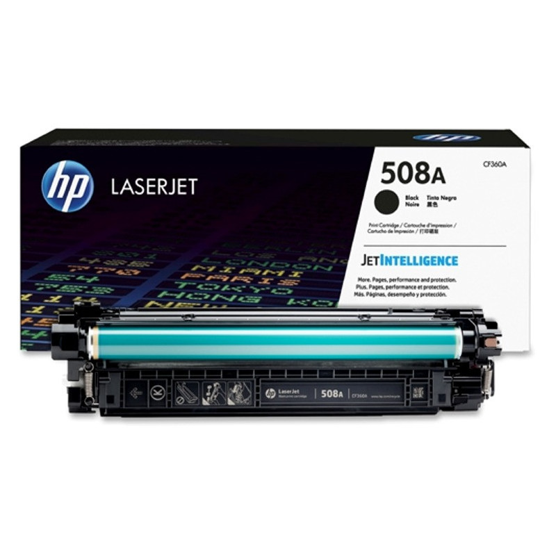 HP 508A BLACK LASERJET TONER CARTRIDGE