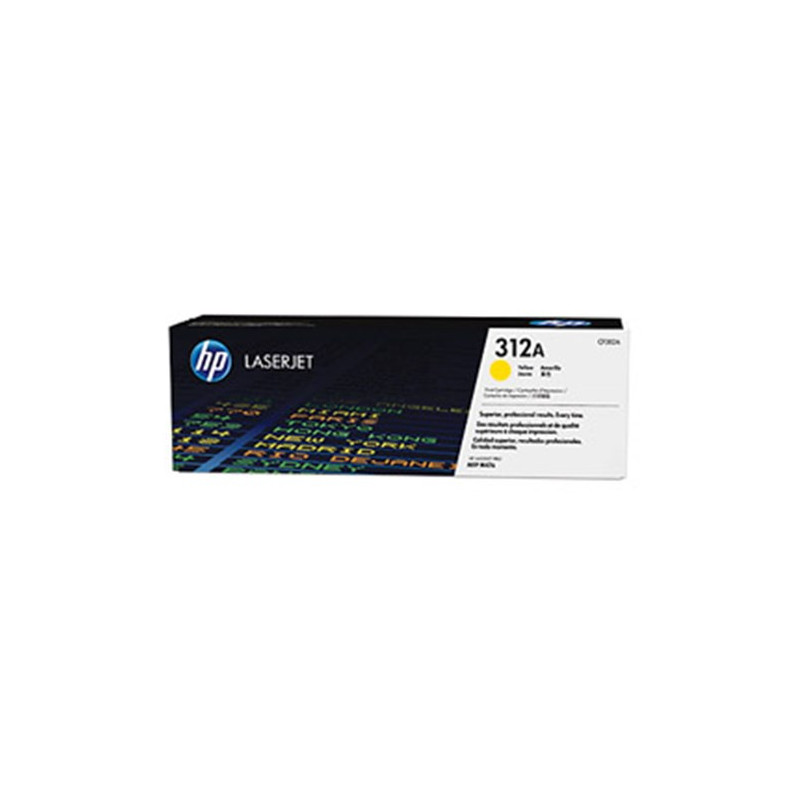 HP 312A YELLOW LASERJET TONER 2.7K CARTRIDGE