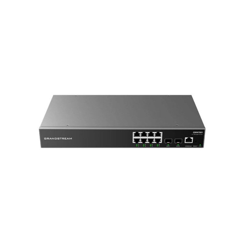 ENTERPRISE LAYER 2 MANAGED NETWORK SWITCH 8 X GIGE 2 X SFP