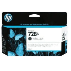 HP 728B 300ML MATTE BLACK INK