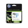 HP 712 3-PACK 29ML CYAN DESIGNJET INK CARTRIDGE FOR T230/T250/T650/STUDIO