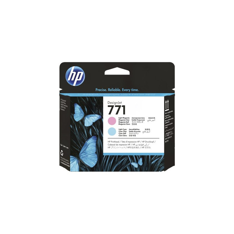 HP 771 LIGHT MAGENTA LIGHT CYAN DESIGNJET PRINTHEAD