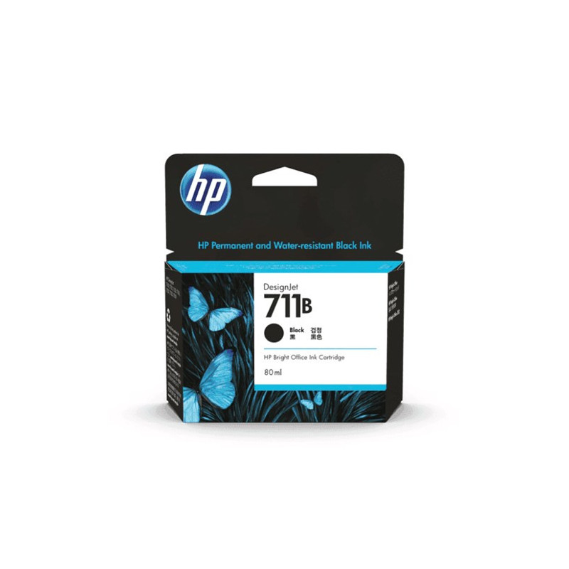 HP 711B 80ML BLACK INK