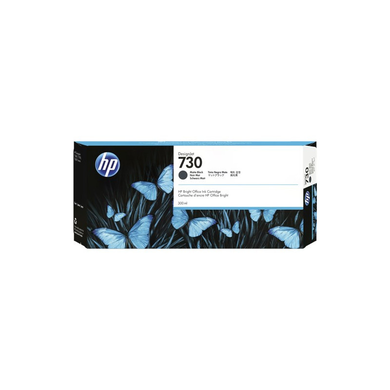 HP 730B 300-ML MATTE BLACK DESIGNJET INK CARTRIDGE