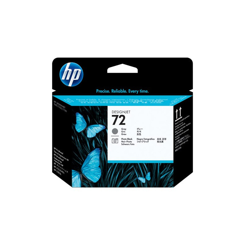 HP 72 GRAY AND PHOTO BLACK PRINTHEAD C9380A