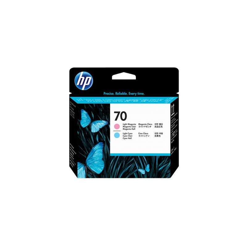 HP 70 LIGHT CYAN LIGHT MAGENTA PRINTHEAD FOR DJ Z2100 Z3100 Z3200